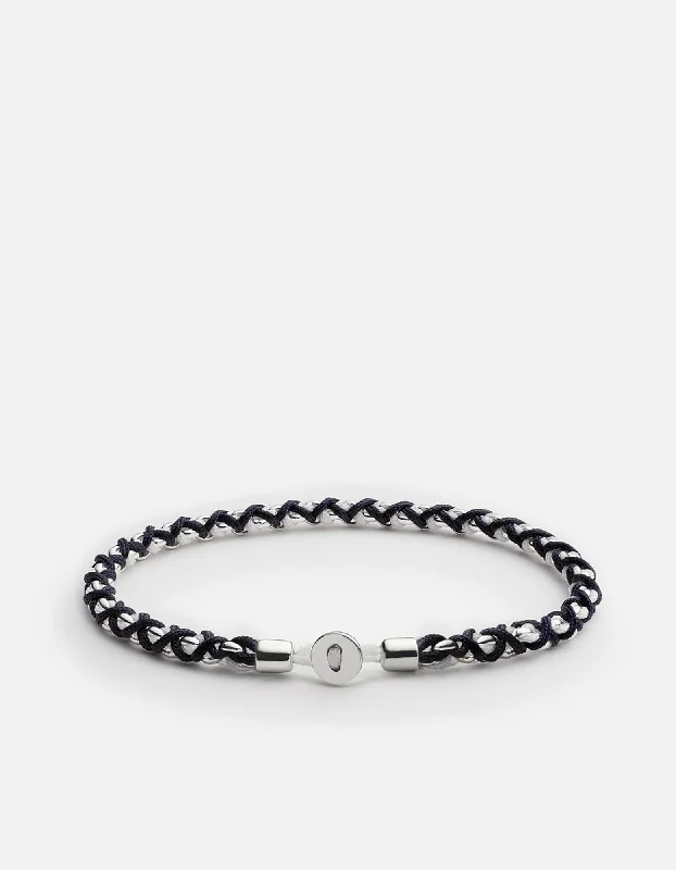 women's bracelets affordable fashion -Nexus Chain Bracelet, Sterling Silver