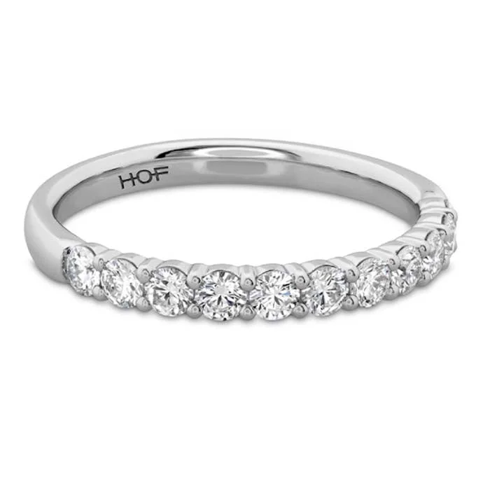 women's engagement rings marquise cut -Hearts On Fire Signature 11-Stone Wedding Band in 18K White Gold