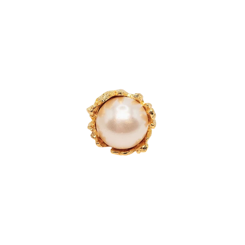 women's ring fashion accessory -Sea Branch Pearl Ring