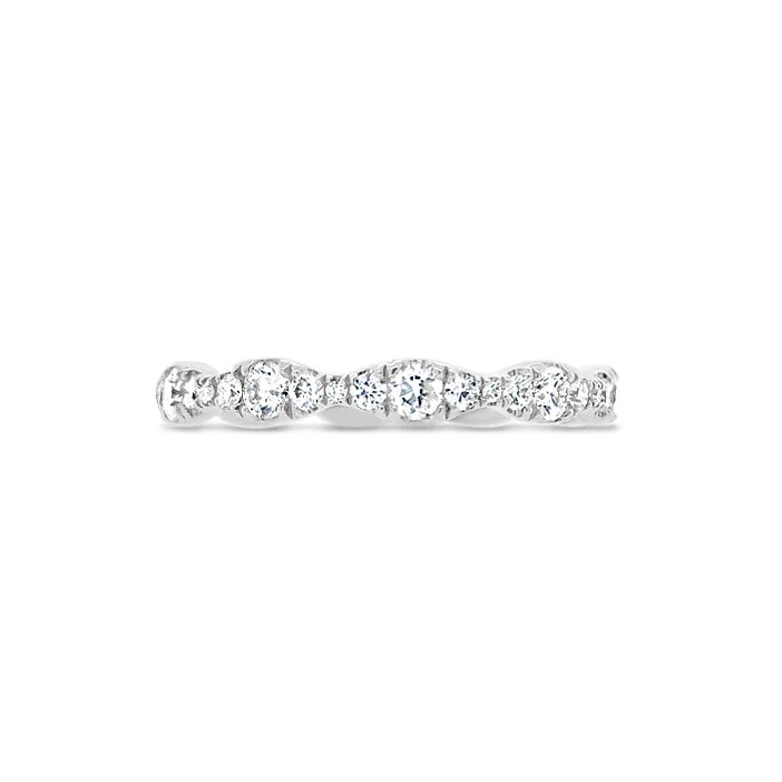 women's ring delicate -Diamond Stacking Eternity Ring