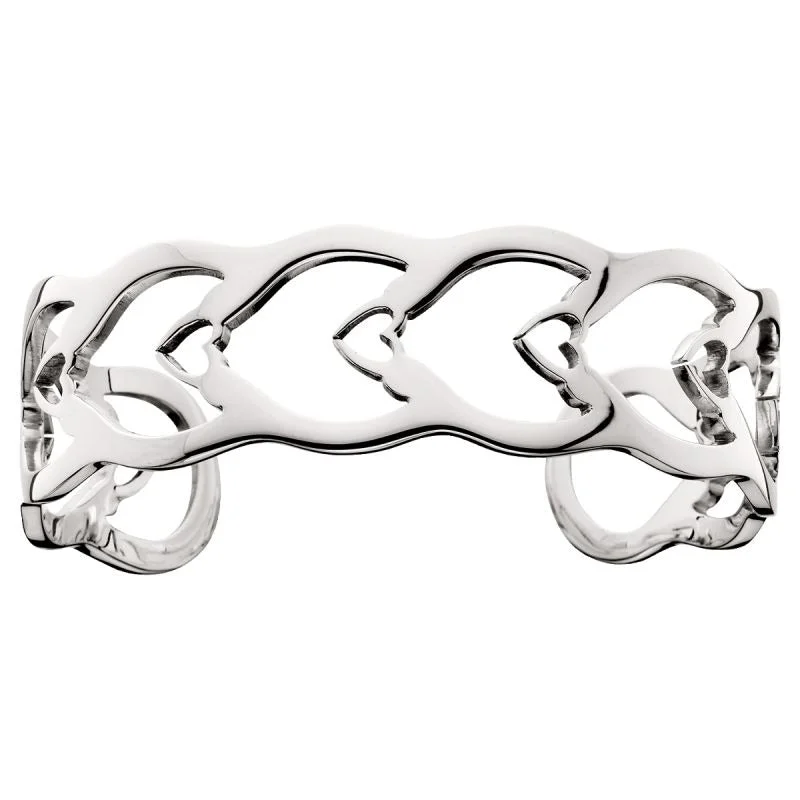 women's bracelets infinity symbol -Grainger McKoy Sterling Silver Skimmer Cuff