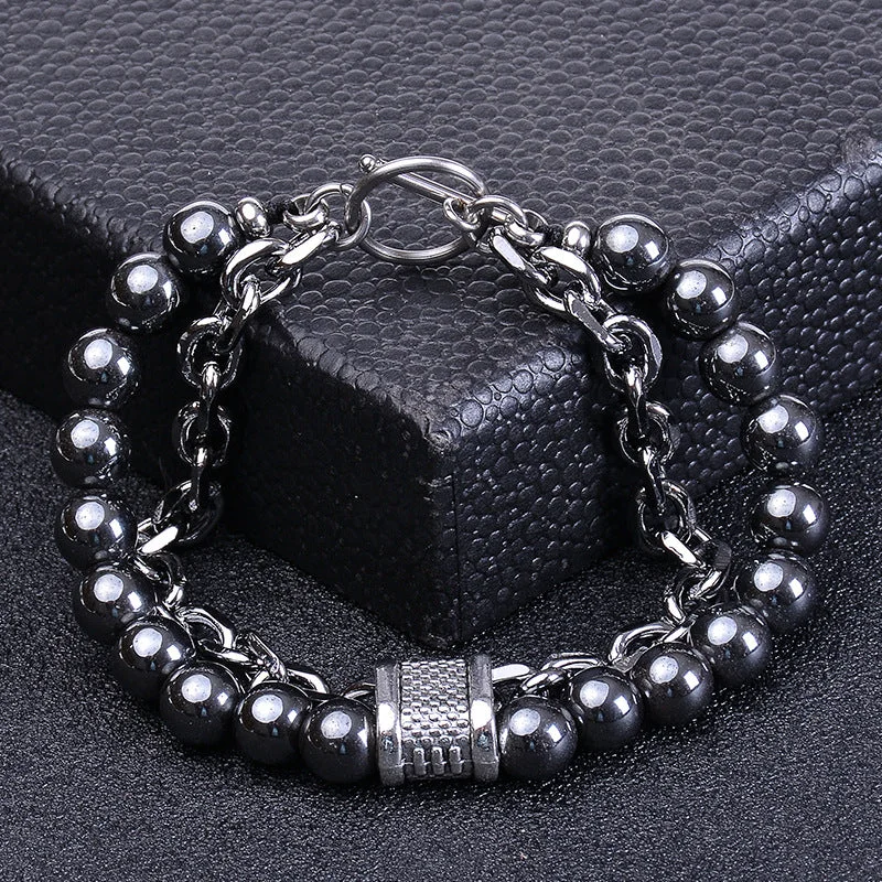 Black Magnet Bracelet