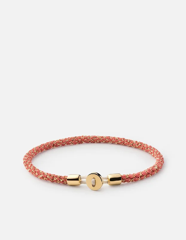 women's bracelets bangle set -Nexus Woven Bracelet, Gold Vermeil