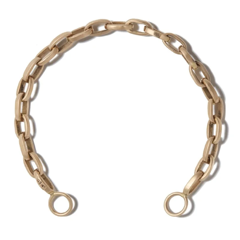 women's bracelets friendship set -Marla Aaron 14K Yellow Gold Biker Chain Bracelet