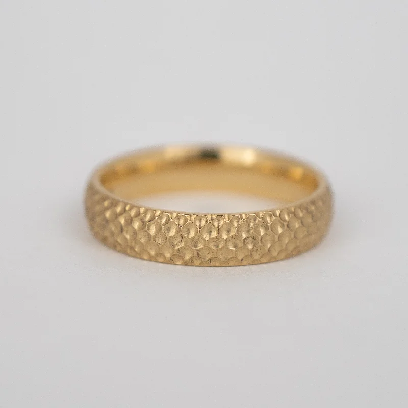 women's ring simple band -Lamella Band