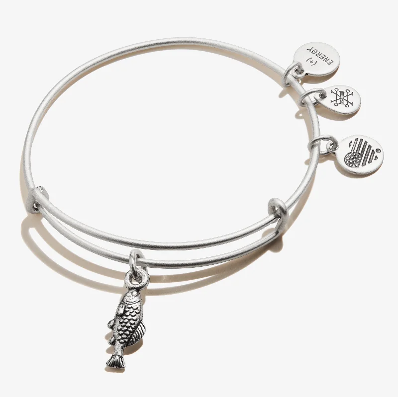 women's bracelets unique design -Tropical Fish Charm Bangle