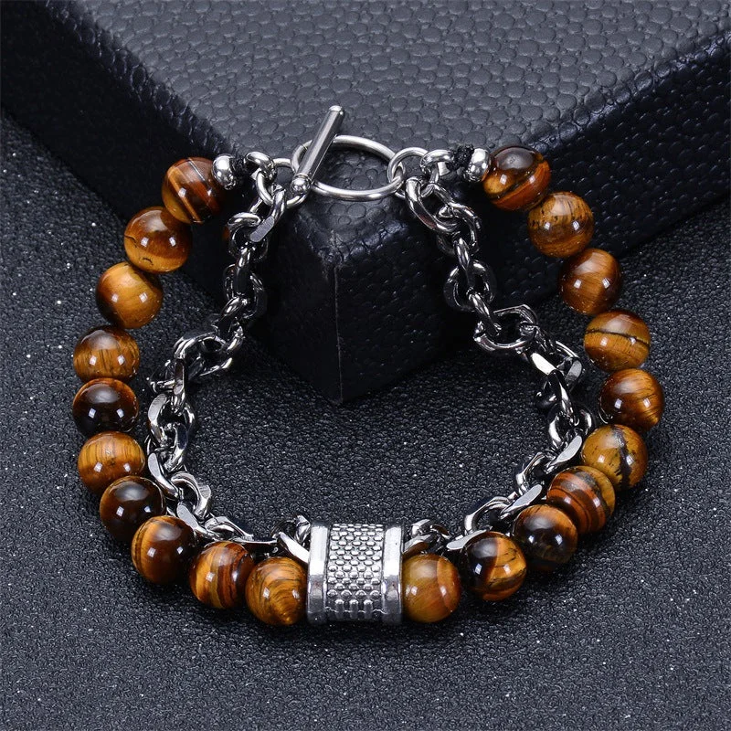 Tiger-eye bracelet